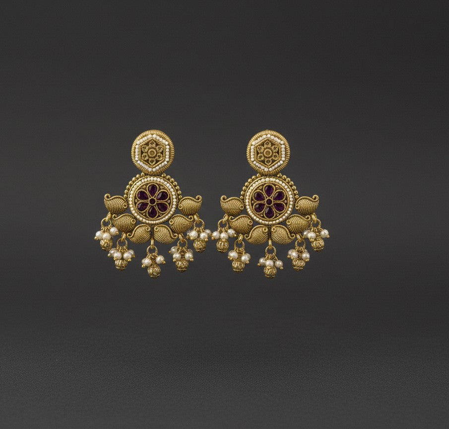 Golden Ira Earrings