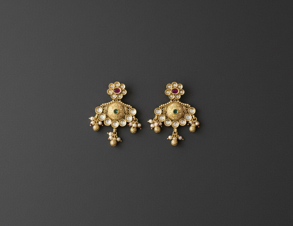 Golden Navira Earrings