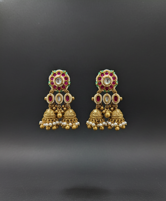 Multicolor Bhavika Jhumka