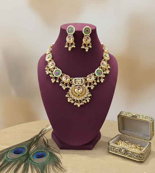 Emerald Daivi Heritage Rajwadi Set