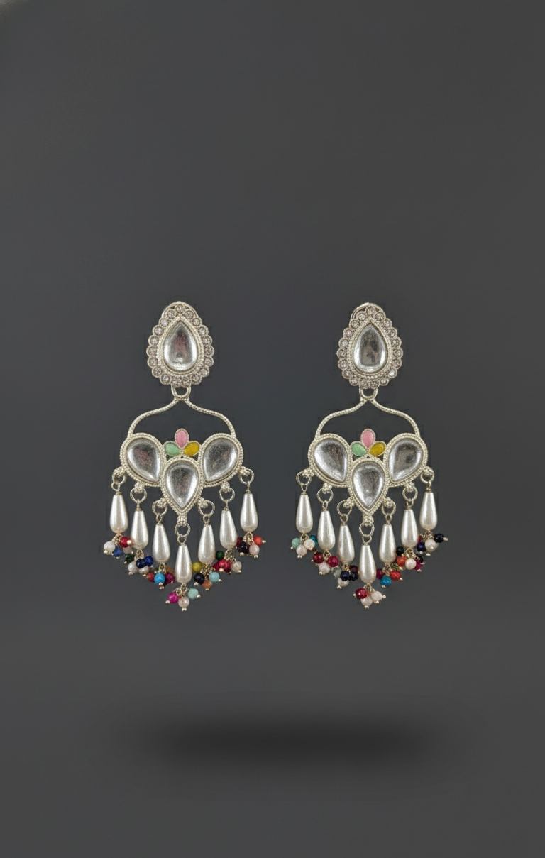 Multicolor Reena Danglers