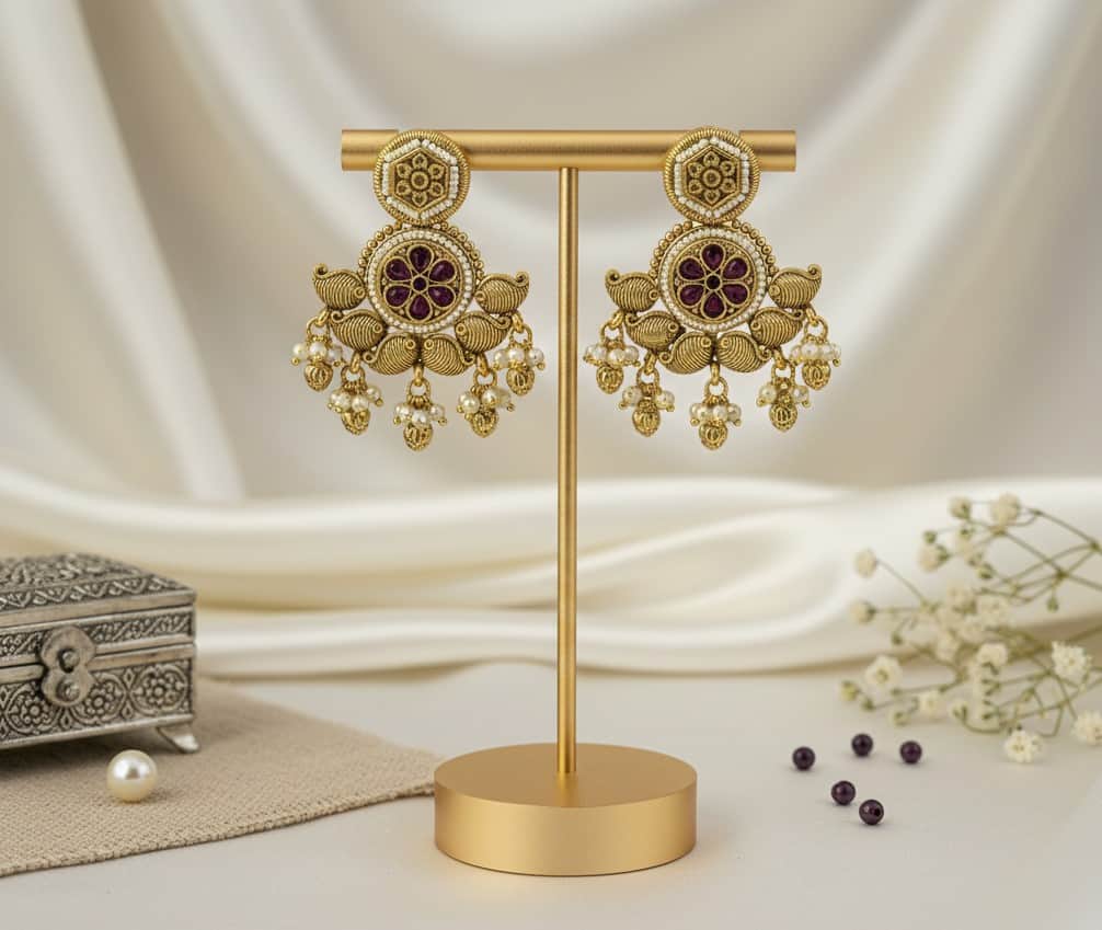 Golden Ira Earrings