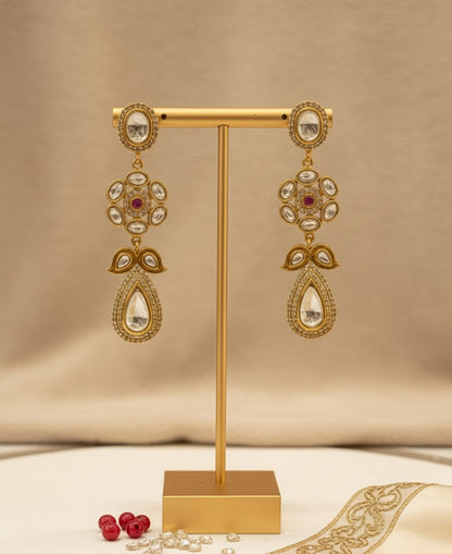 Ivory Misha Dangler Earrings
