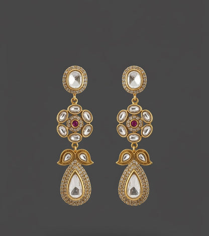 Ivory Misha Dangler Earrings