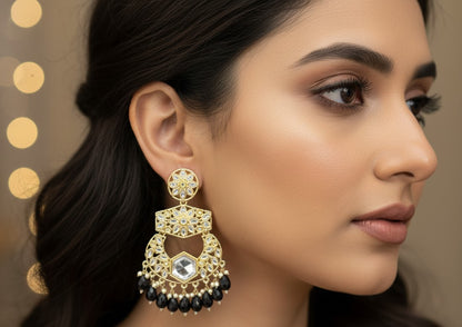 Black Noor Chandbalis