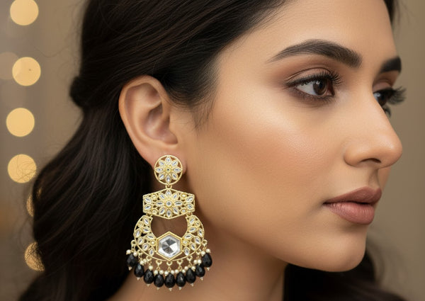Black Noor Chandbalis