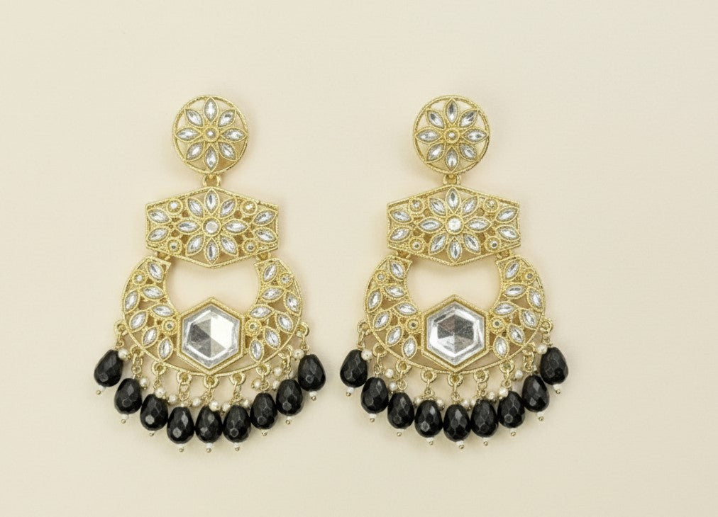 Black Noor Chandbalis