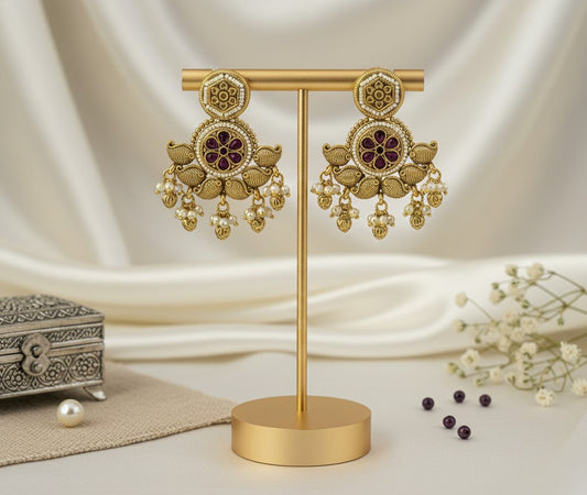 Golden Ira Earrings