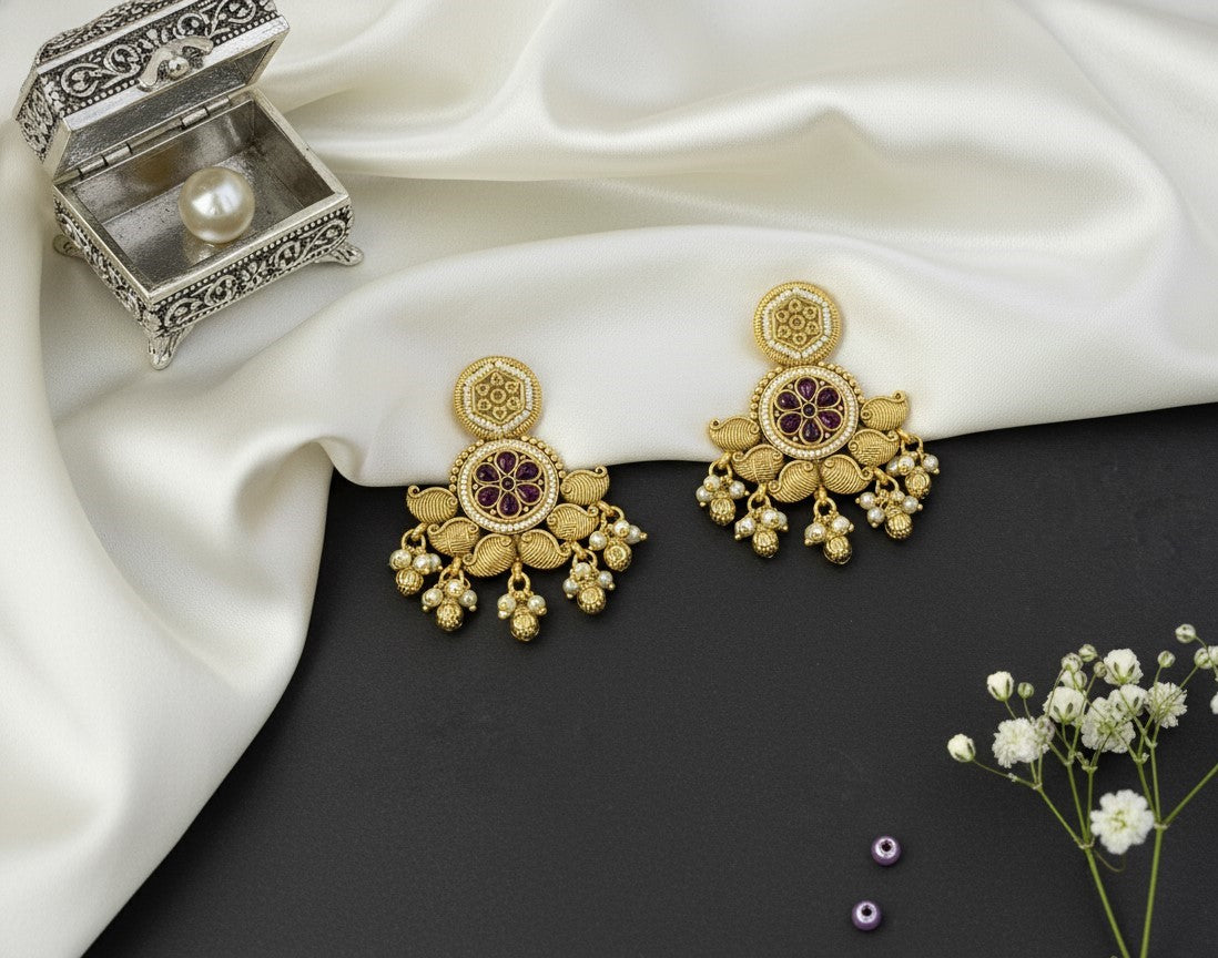 Golden Ira Earrings