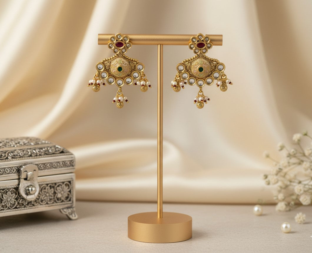 Golden Navira Earrings