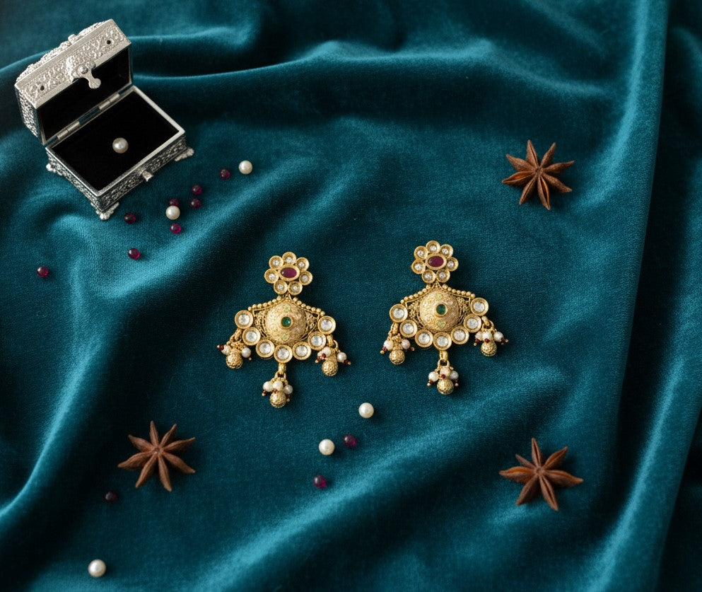 Golden Navira Earrings
