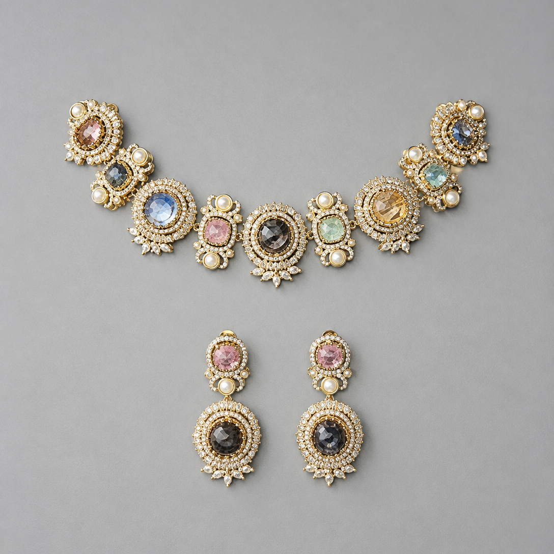 Multicolor Antara Sabysachi Set