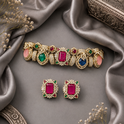 Multicolor Ishani Sabyasachi Set