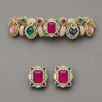 Multicolor Ishani Sabyasachi Set
