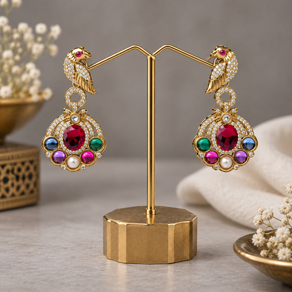 Multicolor Latika Danglers