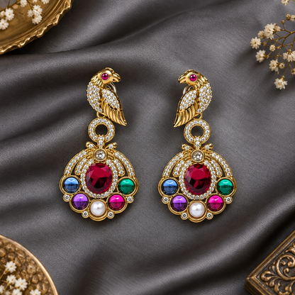Multicolor Latika Danglers