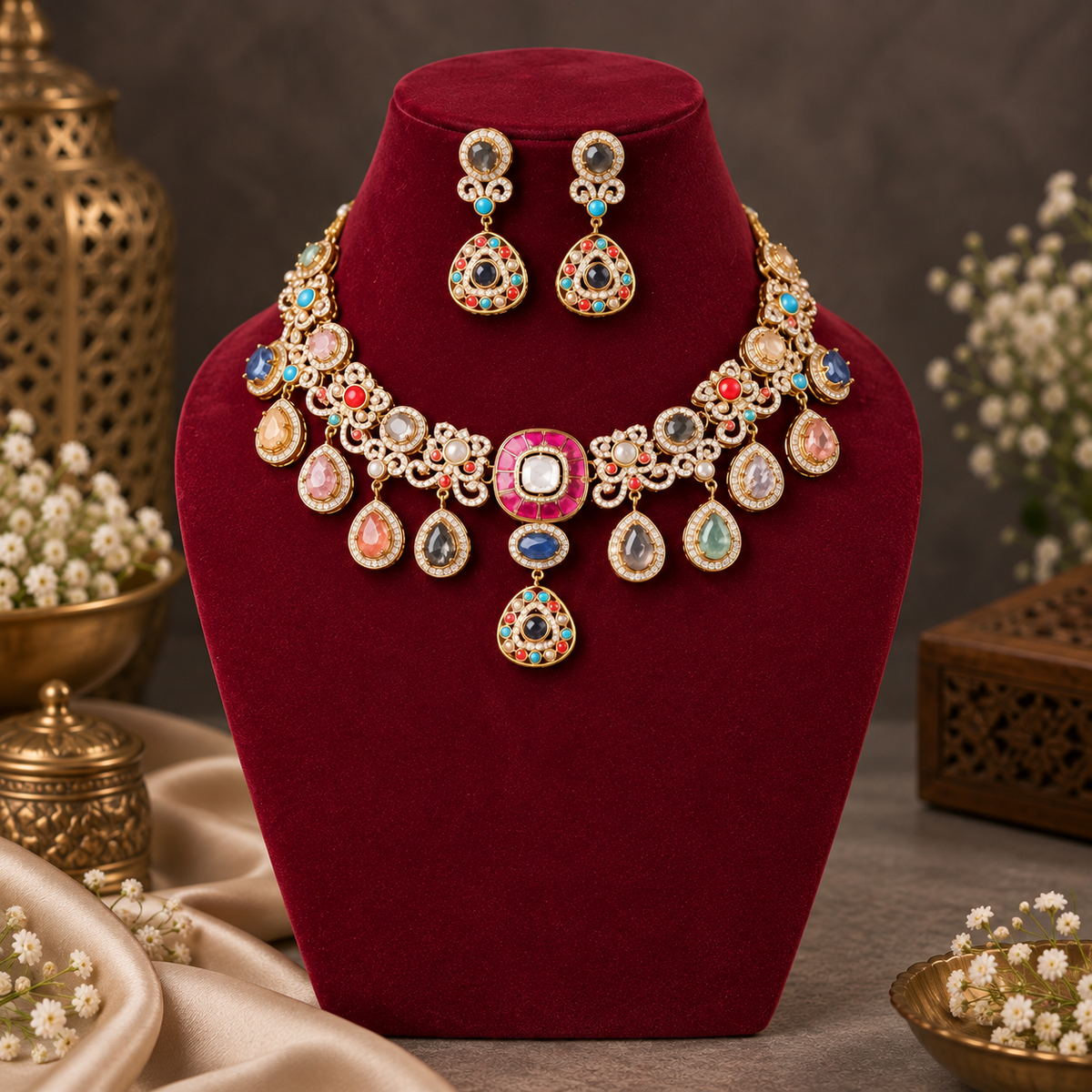 Multicolor Amisha Sabyasachi Set