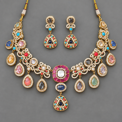 Multicolor Amisha Sabyasachi Set