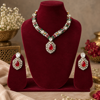 Multicolor Ramya Victorian Set