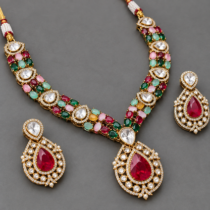 Multicolor Ramya Victorian Set
