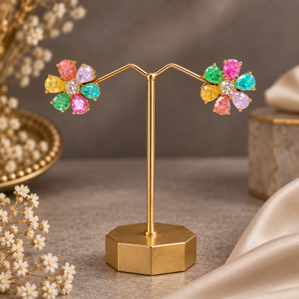 Multicolor Kriya Studs