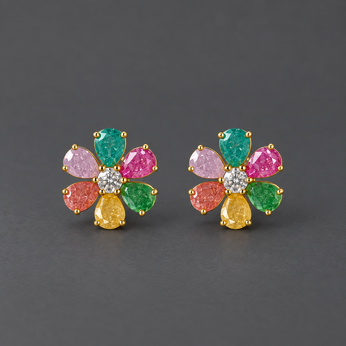 Multicolor Kriya Studs