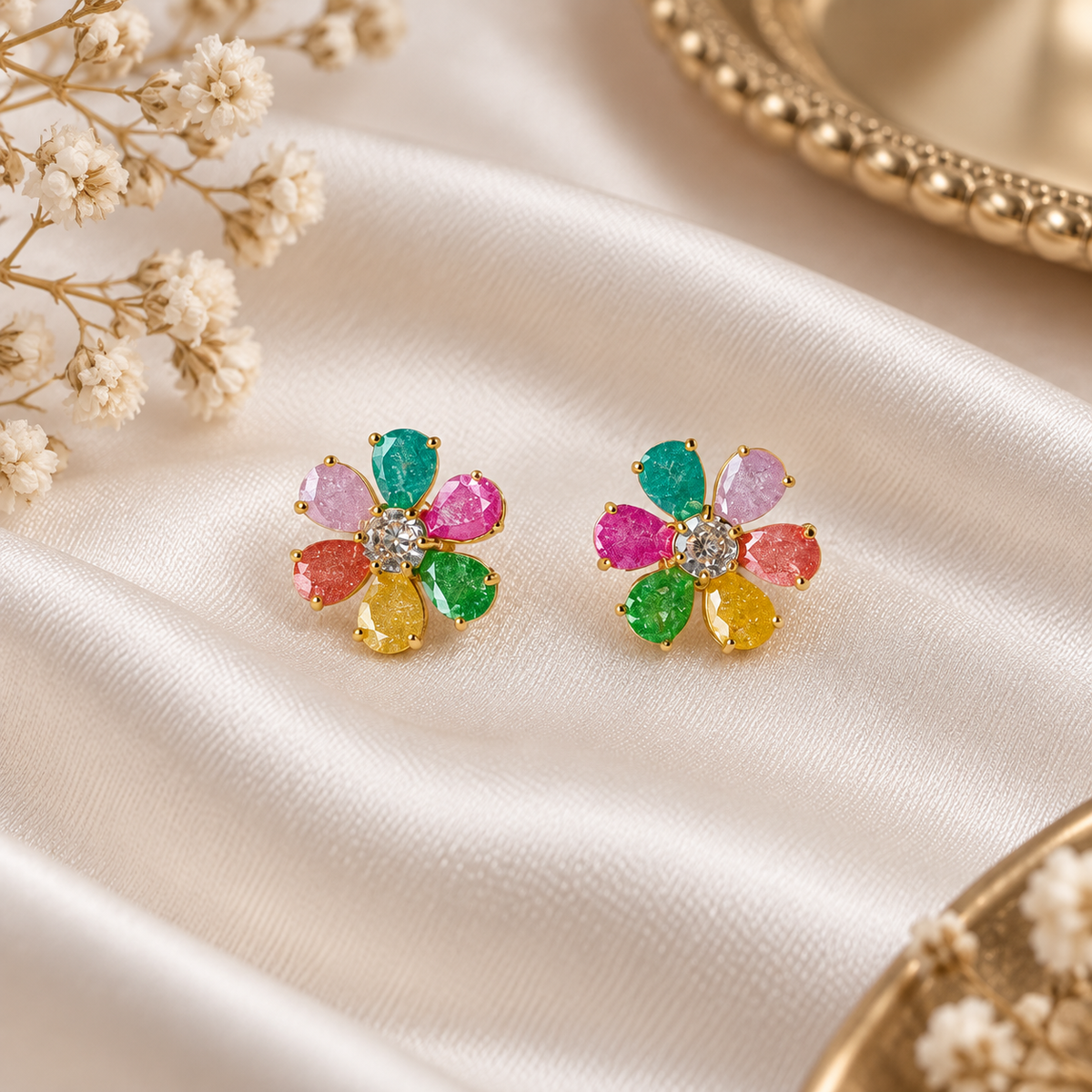 Multicolor Kriya Studs