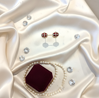 Ruby Aashni Studs