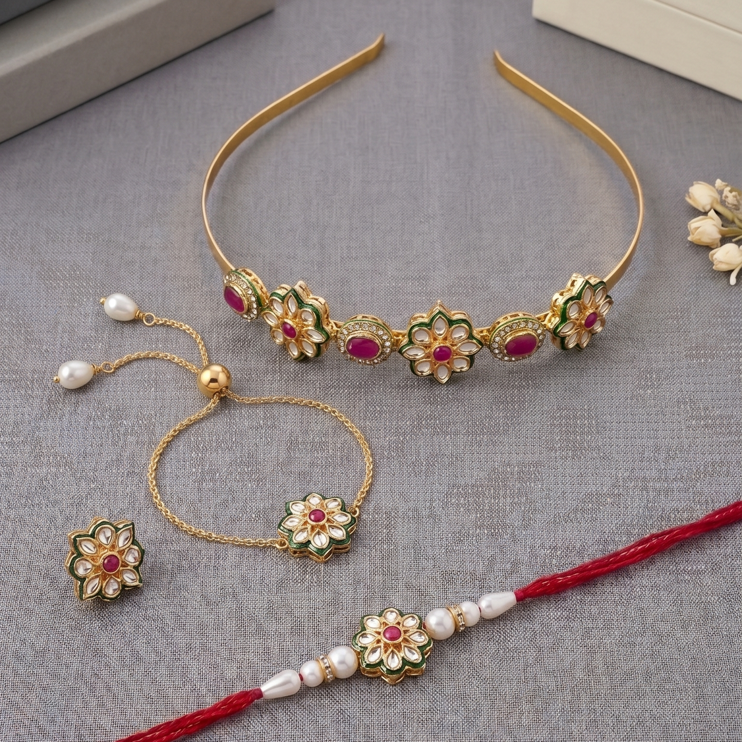 Multicolor Suhani Rakhi Combo