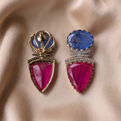Multicolor Sharvari Danglers