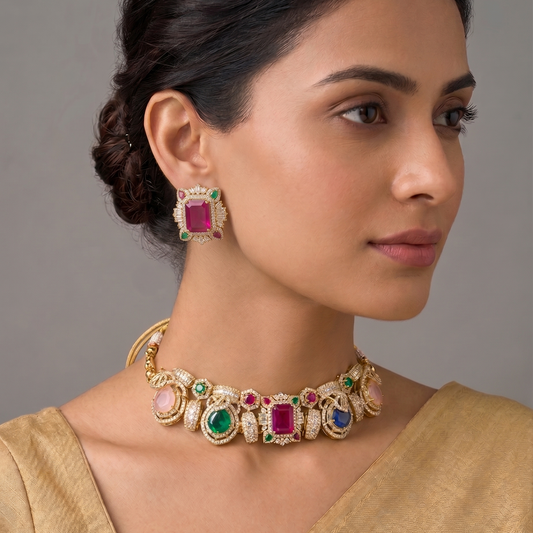 Multicolor Ishani Sabyasachi Set