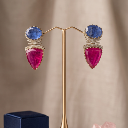 Multicolor Sharvari Danglers