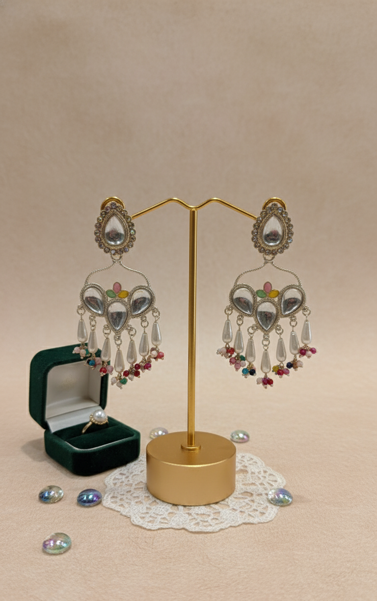 Multicolor Reena Danglers