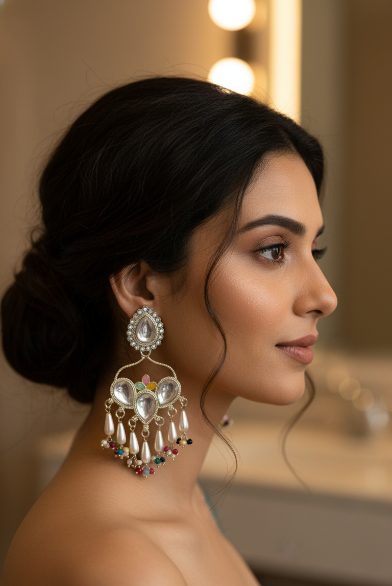 Multicolor Reena Danglers