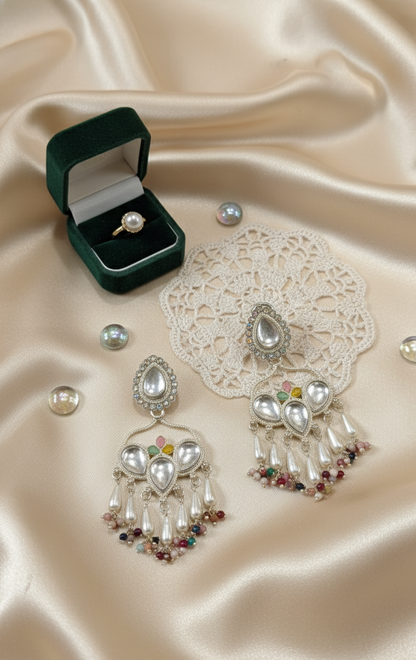 Multicolor Reena Danglers