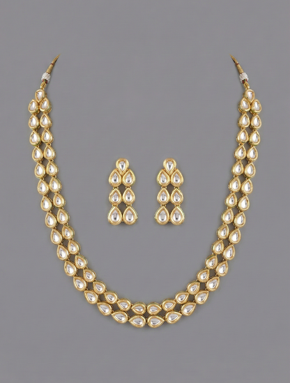 Ivory Deetya Kundan Set