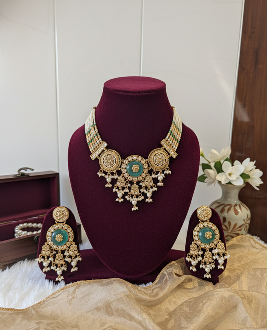 Mint Green Devanshi Rajwadi Heritage Set