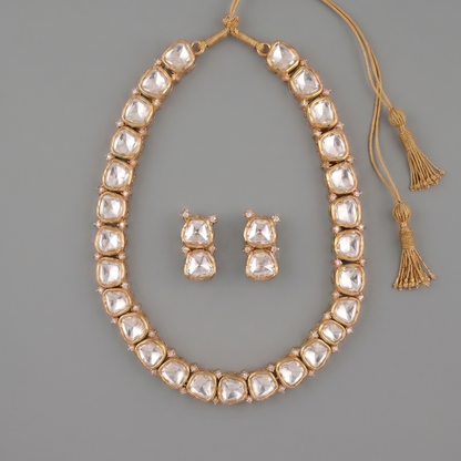 Ivory Kanika Moissanite Set