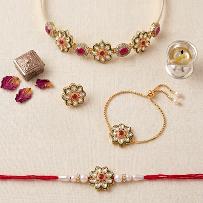 Multicolor Suhani Rakhi Combo