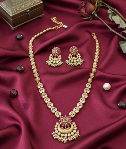 Ruby Kavita Rajwadi Antique Set