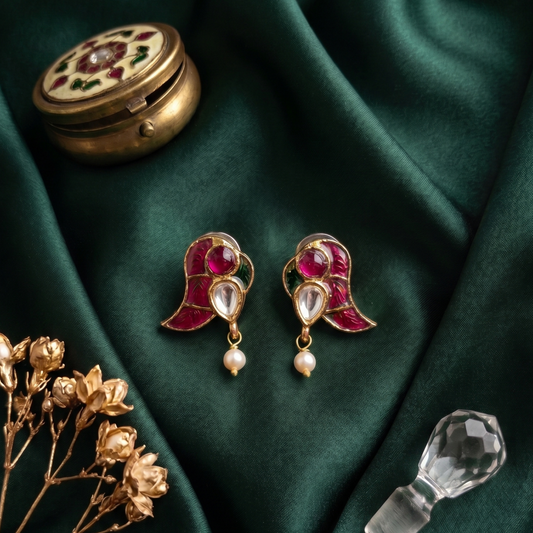 Multicolor Prakriti Pachi Kundan Earrings