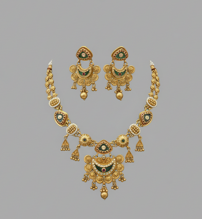 Multicolor Pingala Antique Set