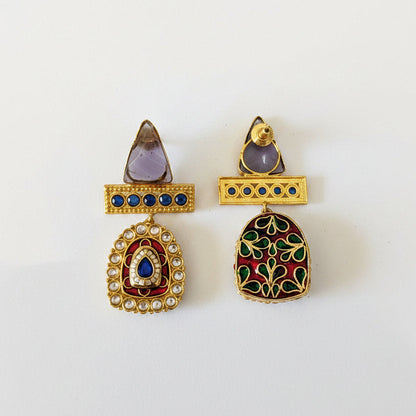 Multicolor Ojasvi Pachi Kundan Set