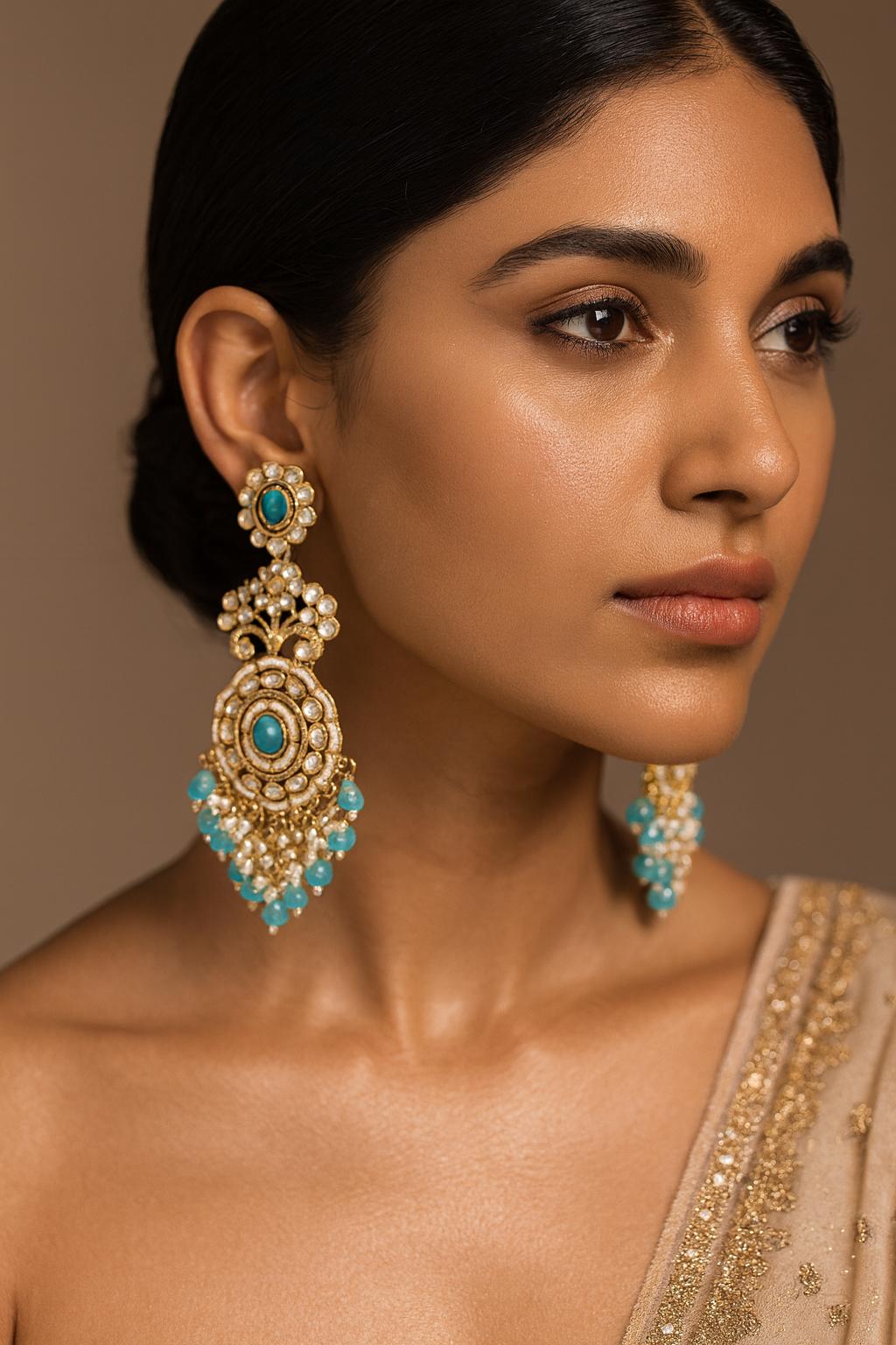 Blue Riyanna Chandbalis
