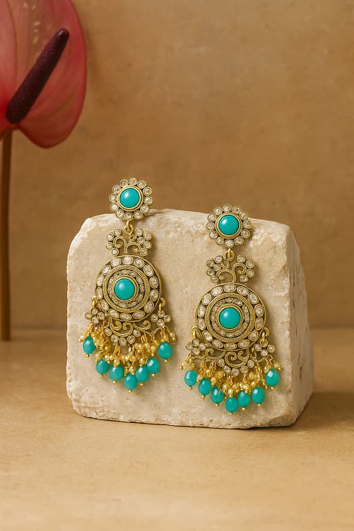 Blue Riyanna Chandbalis