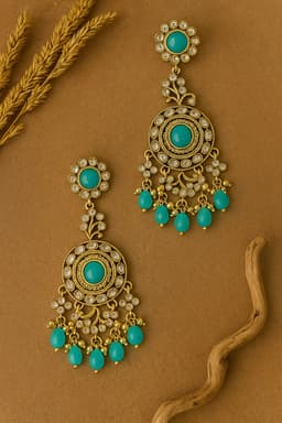 Blue Riyanna Chandbalis